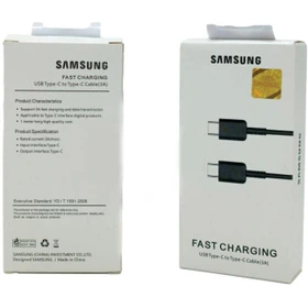 کابل شارژر 2 سر TYPE-C مارک سامسونگ مدل 3A