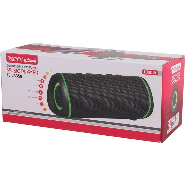 اسپیکر بلوتوثی قابل حمل تسکو مدل TS 23358 - Image 4