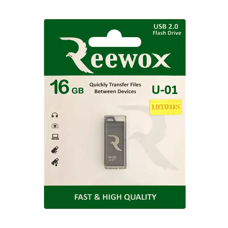 فلش مموری ریوکس مدل U01 ظرفیت 16 گیگابایت | REEWOX - Image 2
