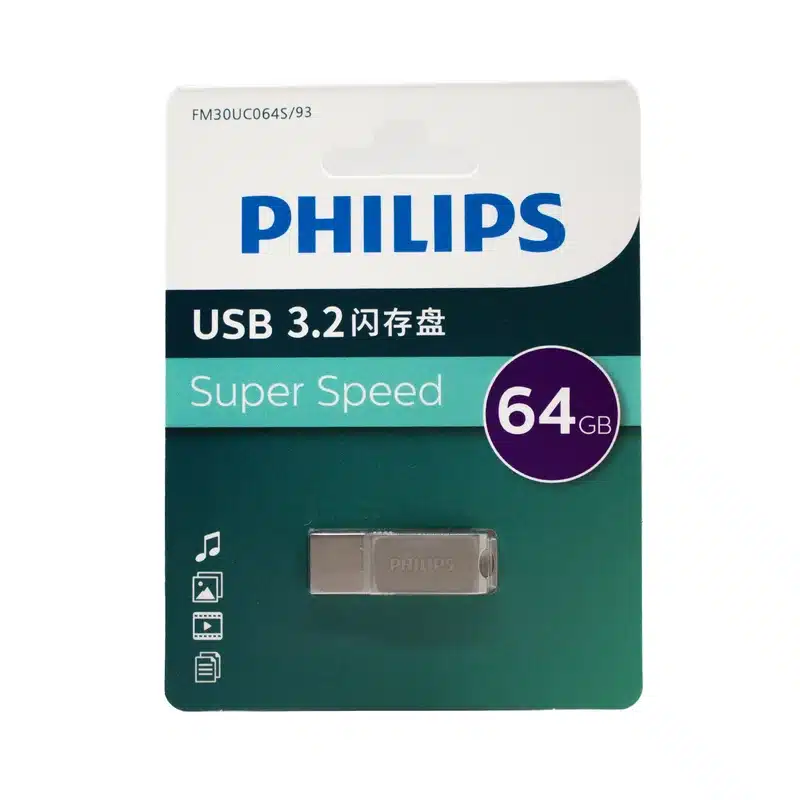 فلش مموری فیلیپس FM30UC OTG ظرفیت 64 گیگابایت USB 3.2 - Image 4