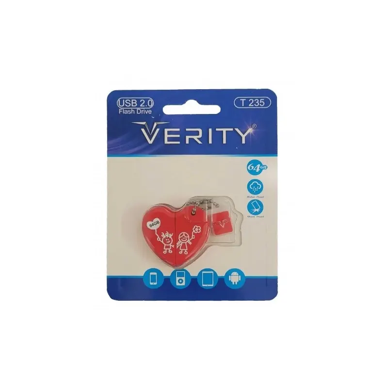 فلش وریتی (verity) مدل T235 ظرفیت 64 گیگابایت - Image 3