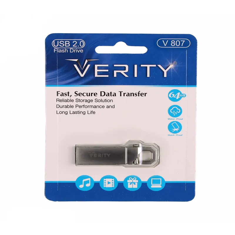 فلش وریتی (verity) مدل V807 ظرفیت 64 گیگابایت - Image 3