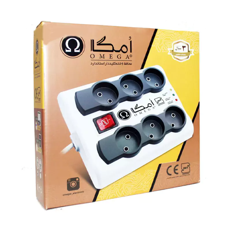 محافظ ولتاژ امگا مدل omega | P6000 - Image 2
