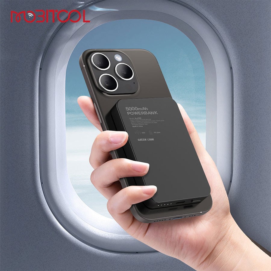پاوربانک گرین لاین مدل GL-MAG 5 ظرفیت 5000میلی آمپر - Image 6