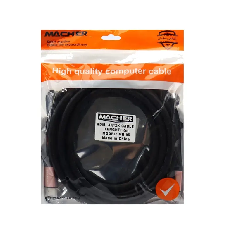کابل HDMI مچر مدل MR-96 طول 1.5 متر | MACHER - Image 4