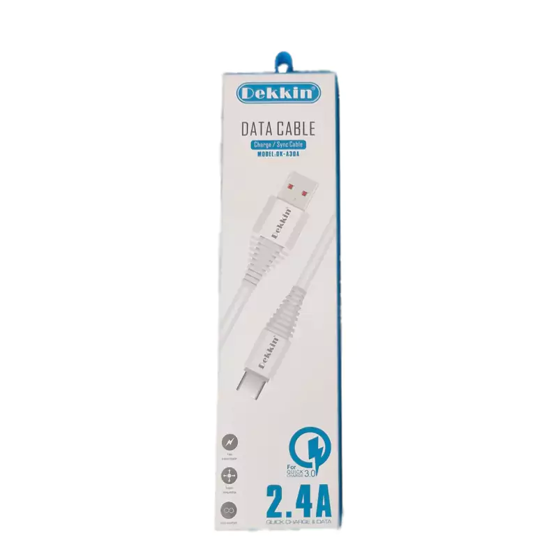 کابل تبدیل USB به TYPE-C دکین مدل Dekkin | DK-A30A