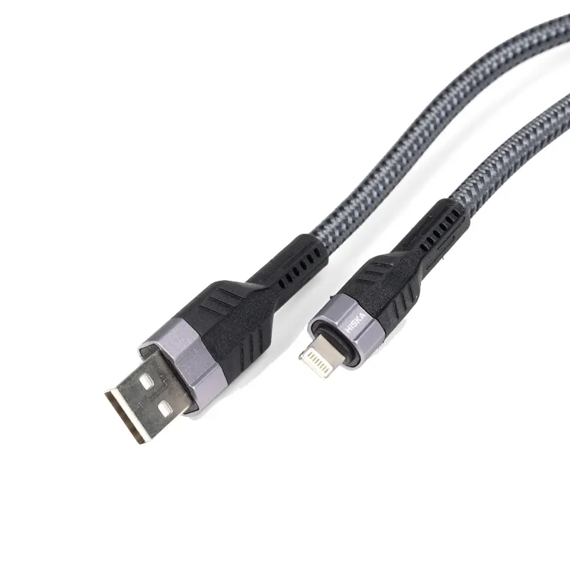 کابل تبدیل USB به لایتنینگ هیسکا مدل LX-305i طول 2 متر | HISKA