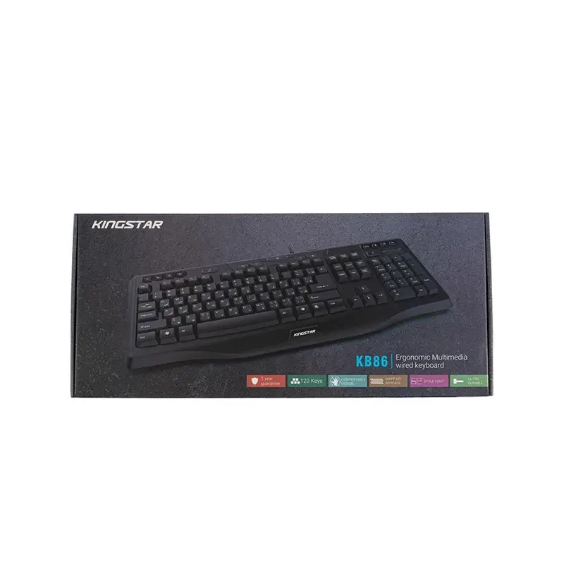 کیبورد باسیم86 KB KINGSATR - Image 2