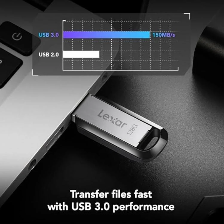 فلش مموری لکسار مدل M400 ظرفیت 128 گیگابایت USB 3 - Image 3