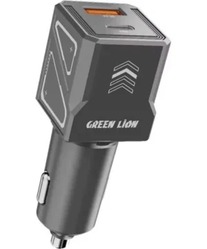 شارژر فندکی 60 وات گرین لاین Green Lion Dual Volt Car Charger 60W