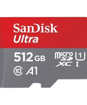 کارت حافظه microSDXC سن دیسک مدل Ultra A1 کلاس 10 استاندارد UHS-I سرعت 150MBps ظرفیت 512 گیگابایت