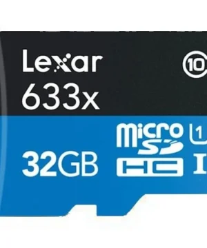 کارت حافظه لکسار 32 گیگابایت 633x microSDHC UHS-I سرعت 100MB/s مدل High-Performance