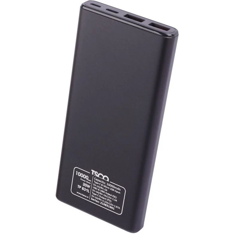 پاور بانک 20 وات تسکو مدل TP 831L 10000mAh - Image 3