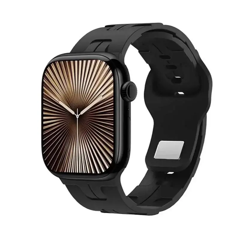 ساعت هوشمند اچ کا مدل HK11 Mini Plus با بدنه آلومینیومی و بند سیلیکونی - Image 6
