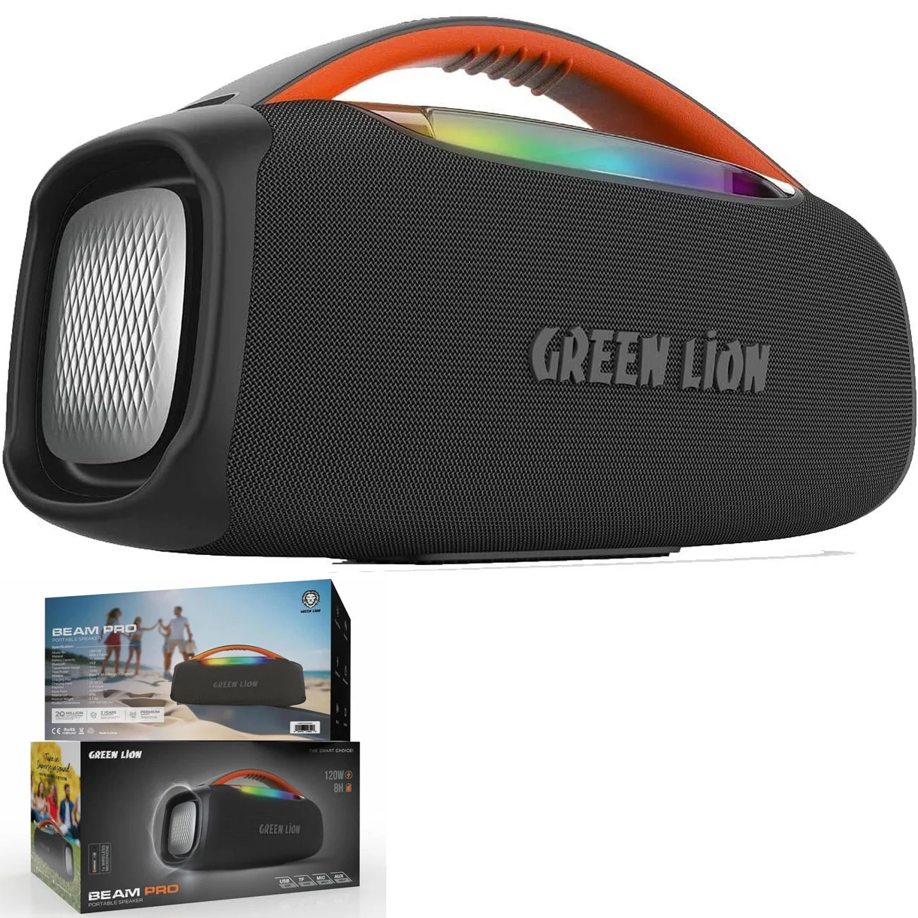اسپیکر120W PRO BEAM GREEN - Image 2