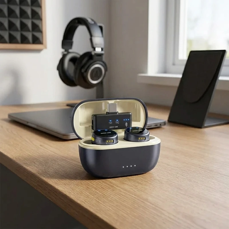 میکروفون یقهای بیسیم گرین لاین مدل GM-92X - Image 4