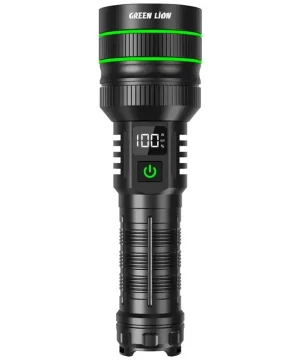 چراغ قوه گرین لاین مدل GNHR3000LMBK ظرفیت ۳۰۰۰ لومن