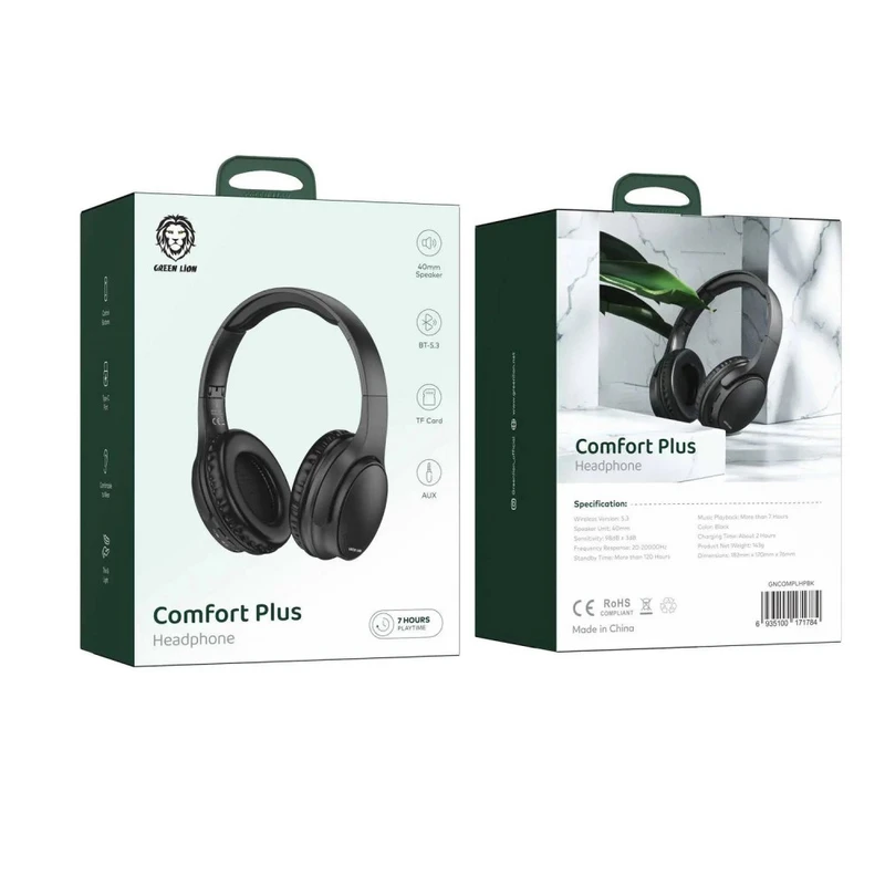 هدفون بی سیم گرین لاین مدل Comfort Plus - Image 2